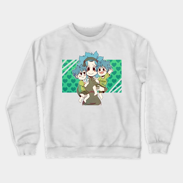 Levy + the trouble twins Crewneck Sweatshirt by Dragnoodles